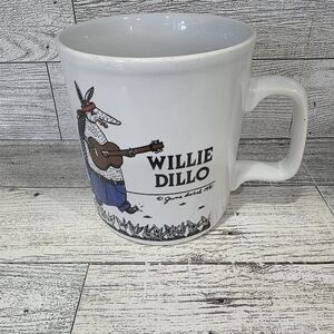 Willie Dillo White Ceramic Coffee Mug
